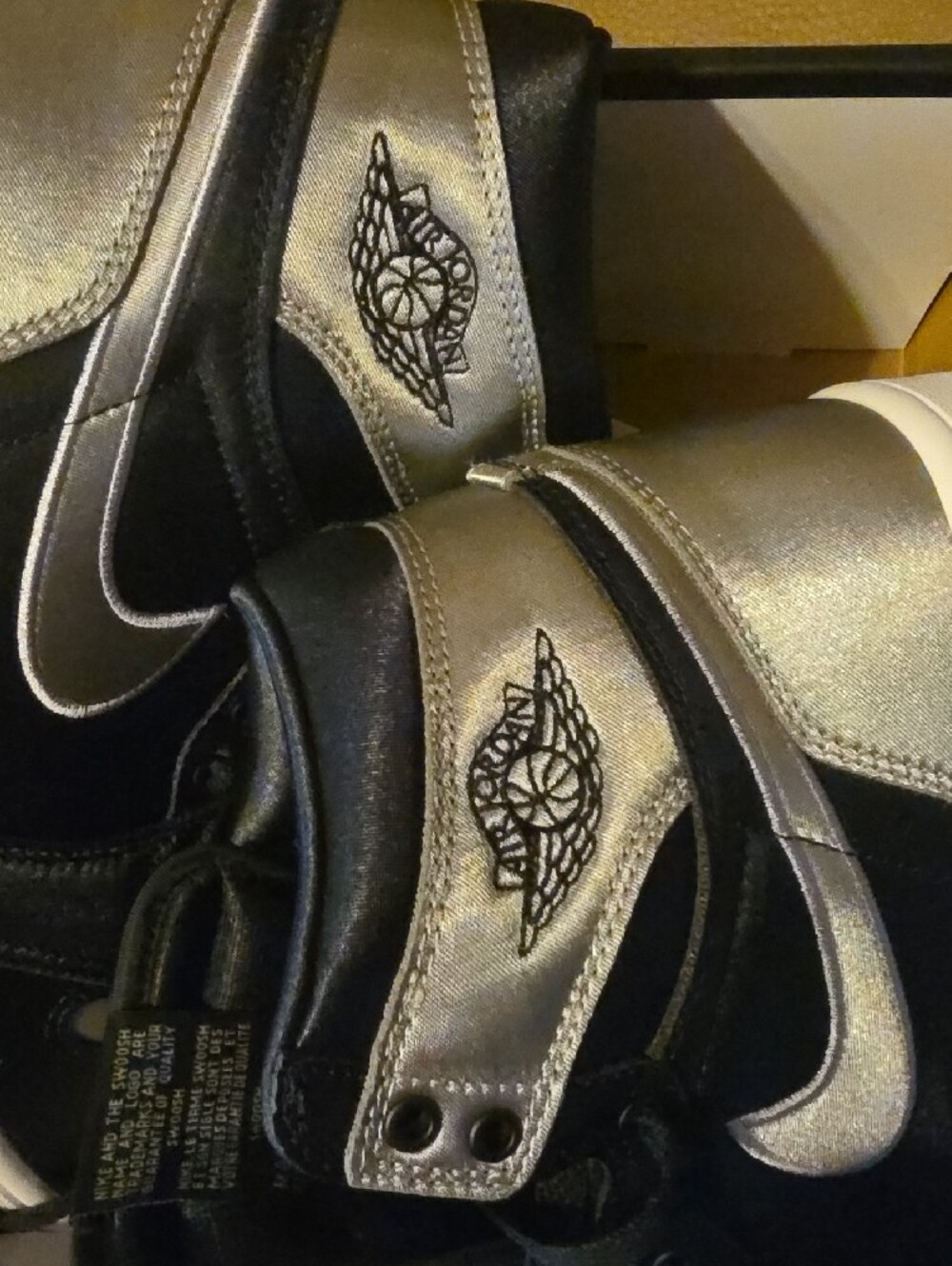 Nike Black and Gray High-Top Sneakers - Picture 2 of 10